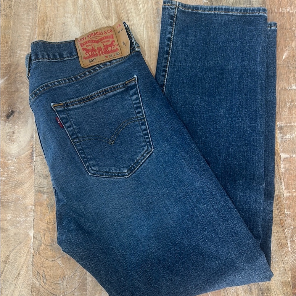 Levi's 501 button fly Men's Blue Jeans